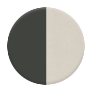Polished Nickel with Black Nickel