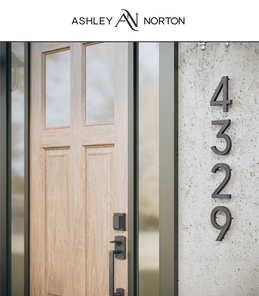 Bronze House Numerals